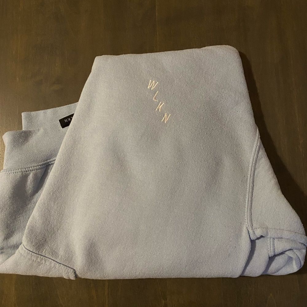 Light Blue  WLKN hoodie